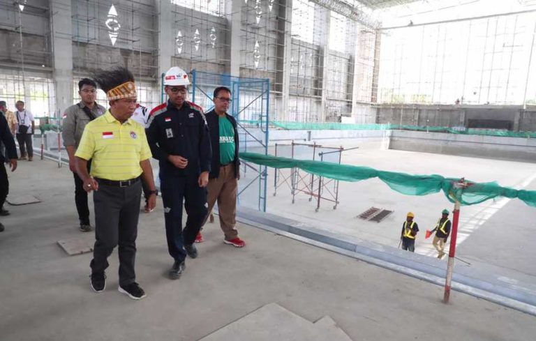 Menpora Puji Venue Aquatik  Berstandar Internasional di Jayapura