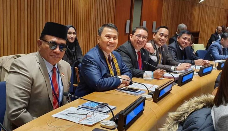 Komarudin Watubun Bersama Delegasi DPR RI Hadiri Sidang PBB di New York Amerika Serikat