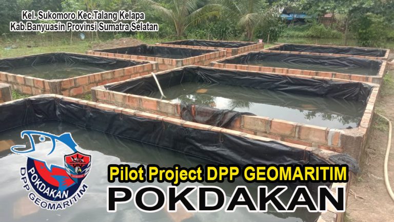 Bangun Budidaya Perikanan,DPP Geomaritim Membentuk POKDAKAN