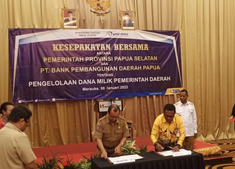 Pengelolaan Keuangan Pemprov Papua Selatan, Gubernur Safanpo : Kita Sudah Jalin Kerjasama Dengan Bank Papua