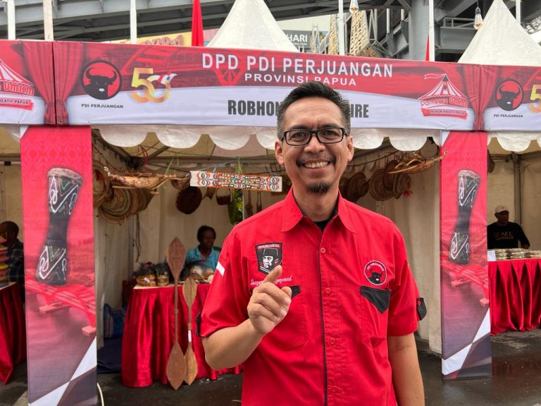 Pelantikan PDIP Papua di Warnai Pameran UMKM dan Jamuan Kuliner Gratis