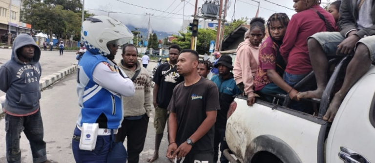 Ojek dan Angkutan Liar di wamena ditertibkan Dinas Perhubungan Jayawijaya