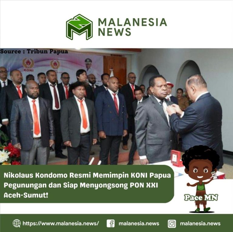 Nikolaus Kondomo Resmi Memimpin KONI Papua Pegunungan dan Siap Menyongsong PON XXI 2024 Aceh-Sumut !