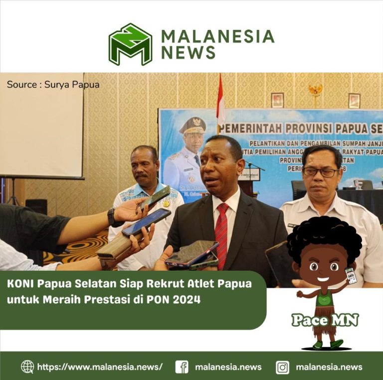 KONI Papua Selatan Siap Rekrut Atlet Papua untuk Meraih Prestasi di PON 2024