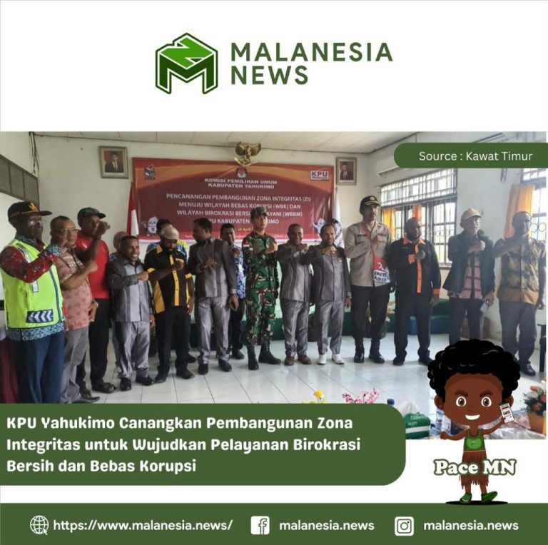 KPU Yahukimo Canangkan Pembangunan Zona Integritas untuk Wujudkan Pelayanan Birokrasi Bersih dan Bebas Korupsi