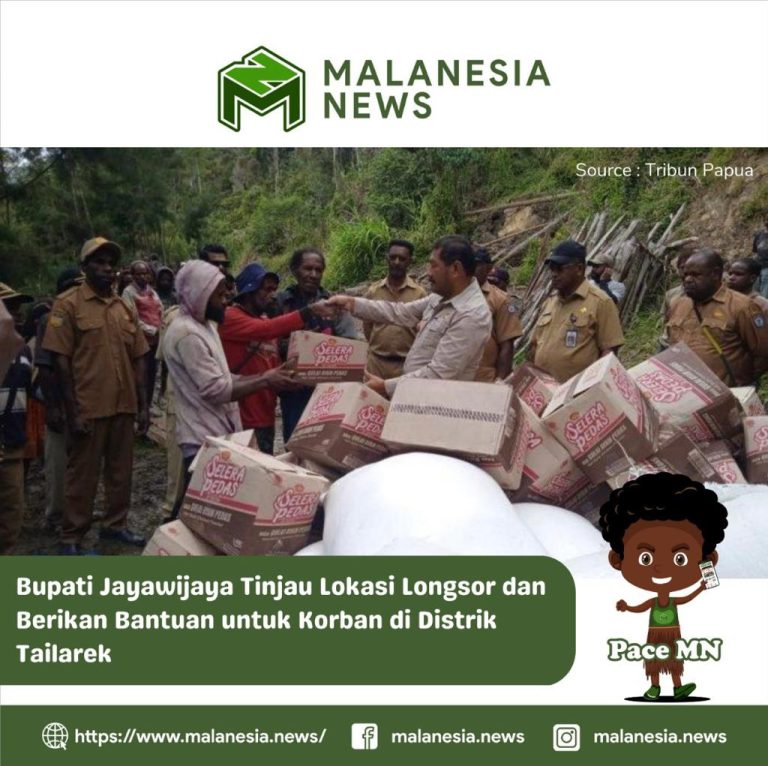 Bupati Jayawijaya Tinjau Lokasi Longsor dan Berikan Bantuan untuk Korban di Distrik Tailarek