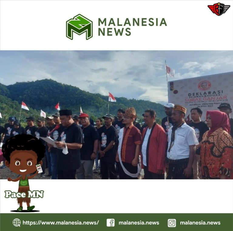 Ulangi Sejarah Jokowi 2014 Relawan Nasional Sobat Ganjar di Deklarasikan di Kota Jayapura Papua