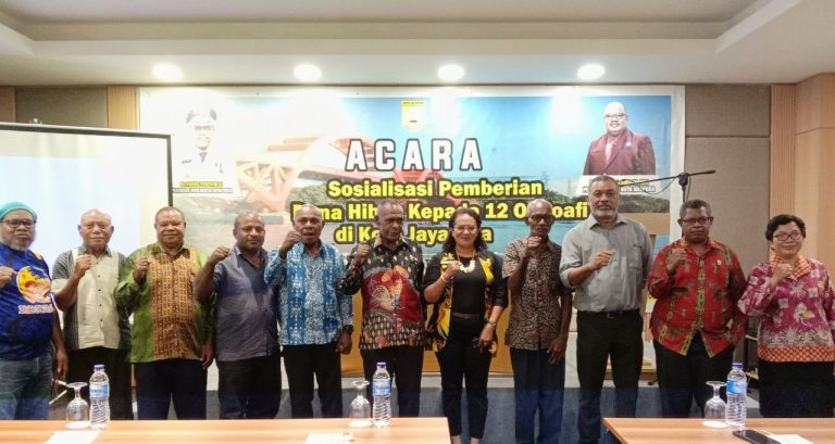 DPMK Kota Jayapura Berencana Beri Rp 150 juta ke Ondoafi untuk Operasional Kampung