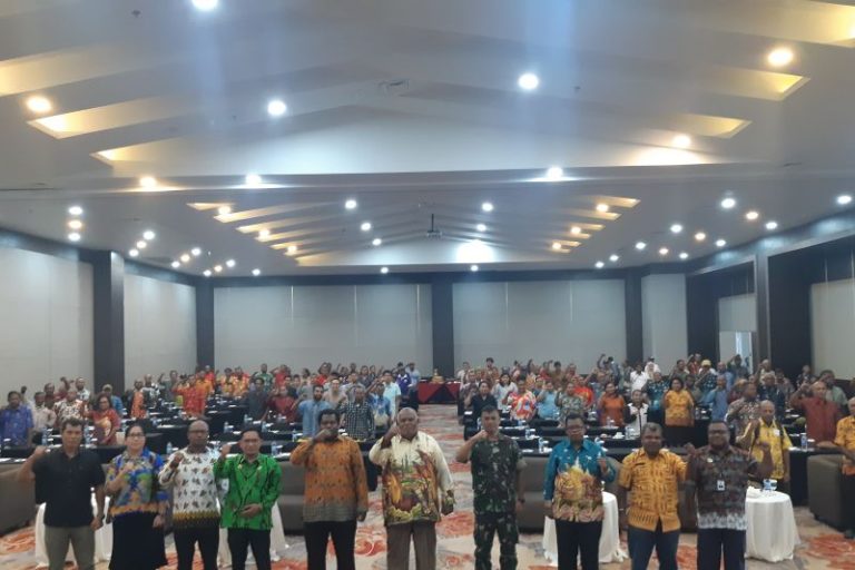 Kesbangpol Kota Jayapura Gelar Pembinaan Ideologi Pancasila