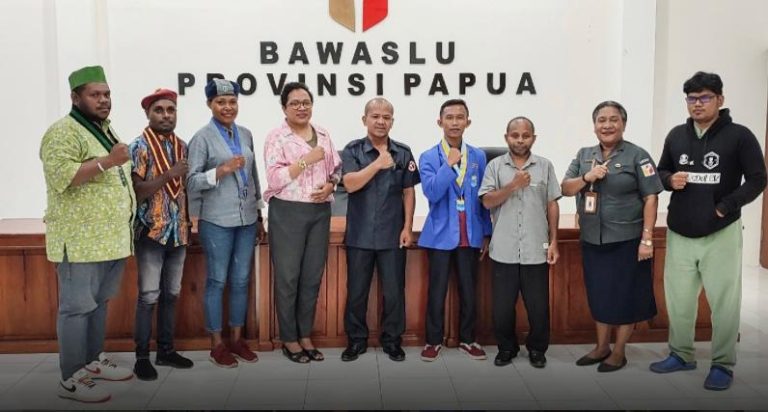 Bawaslu Papua Sambut Baik Audiensi OKP Cipayung Plus Untuk Dorong Paralegal Pemilu