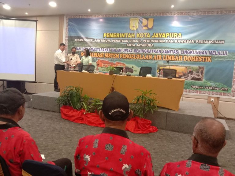 Dinas PUPR Kota Jayapura Fokus Dalam Pengolahan Air Limbah Domestik Untuk Lima Distrik