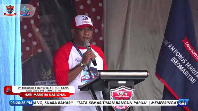 Baharudin Farawowan Tawarkan Tiga Konsep Pembangunan Kemaritiman Papua Kepada PJ. Gubernur Provinsi Papua