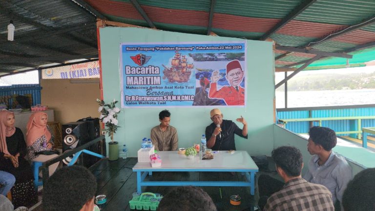 Di Hadapan Mahasiswa Tual di Ambon, Farawowan: Laut Adalah Masa Depan Kita